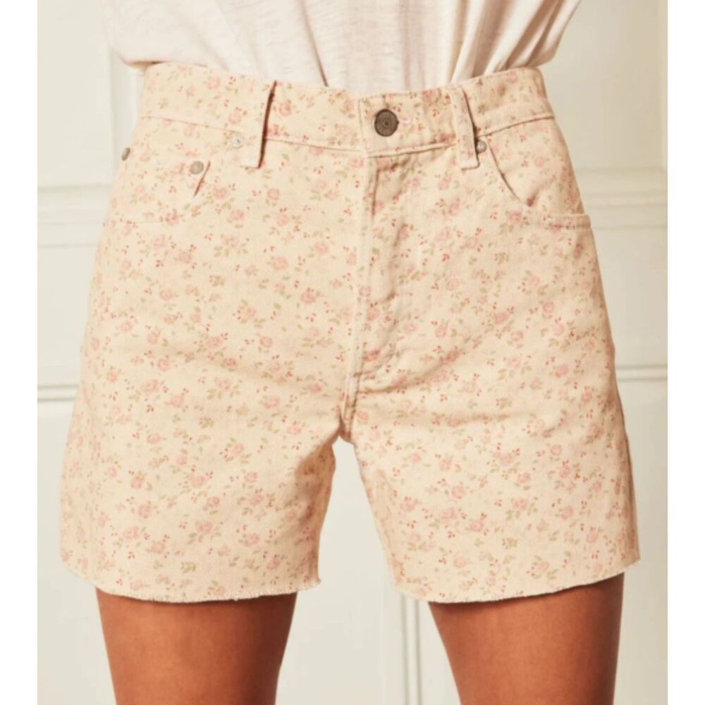 Boyish The Monty High Rise Cutoff Shorts Desert Rose Size 27 (US 4)